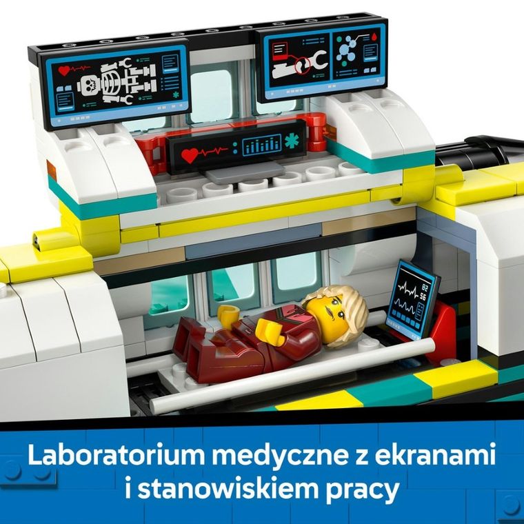 LEGO City, Samolot pogotowia ratunkowego, 60465