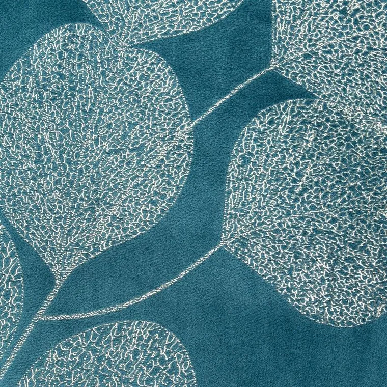 Eurofirany, koc ginko2, 150x200 cm, niebieski