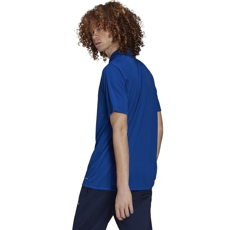 Koszulka polo męska z krótkim rękawem, czarna, Adidas Entrada 22 Polo