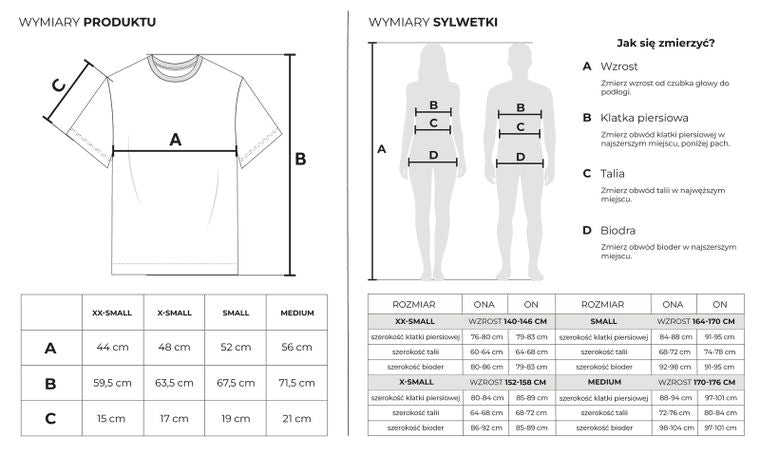 Bawełniany t-shirt z nadrukiem oversize NOWEAR