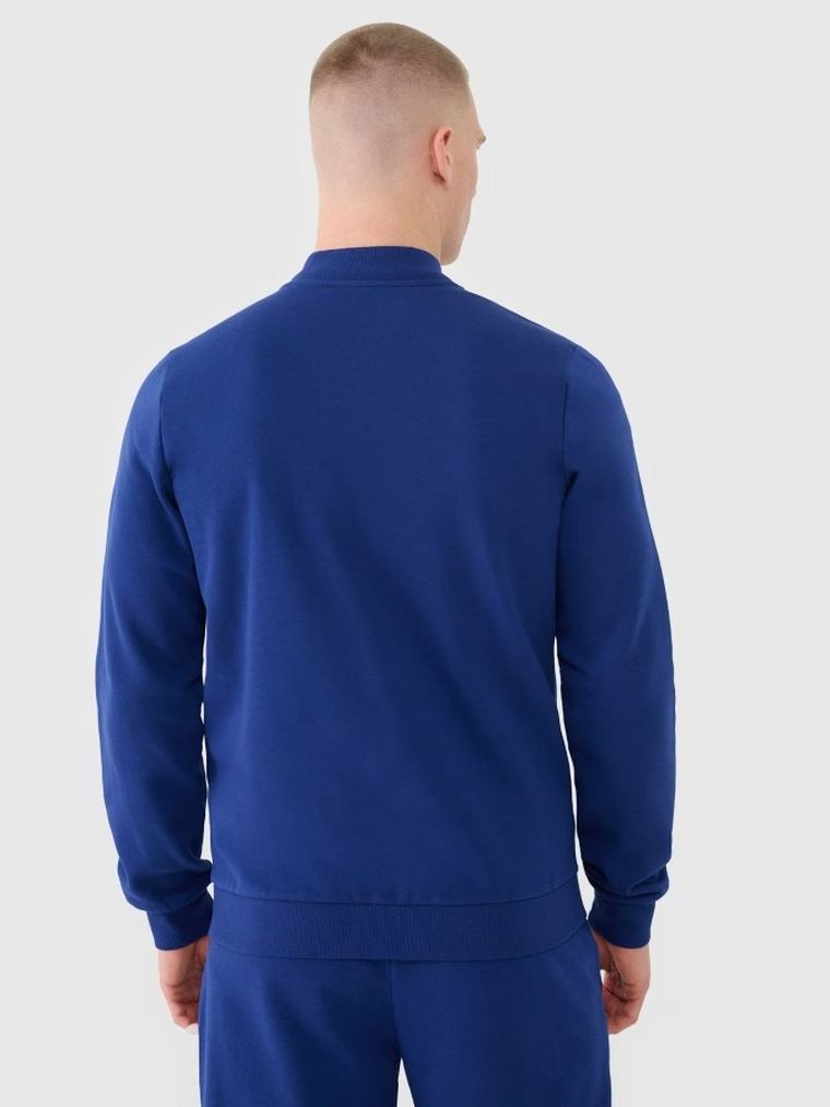 Bluza męska, rozpinana, granatowa, 4F
