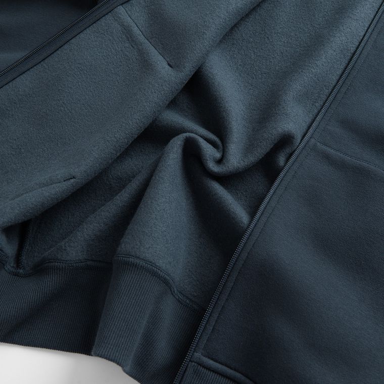 Bluza oversize z kapturem i zapięciem NOWEAR