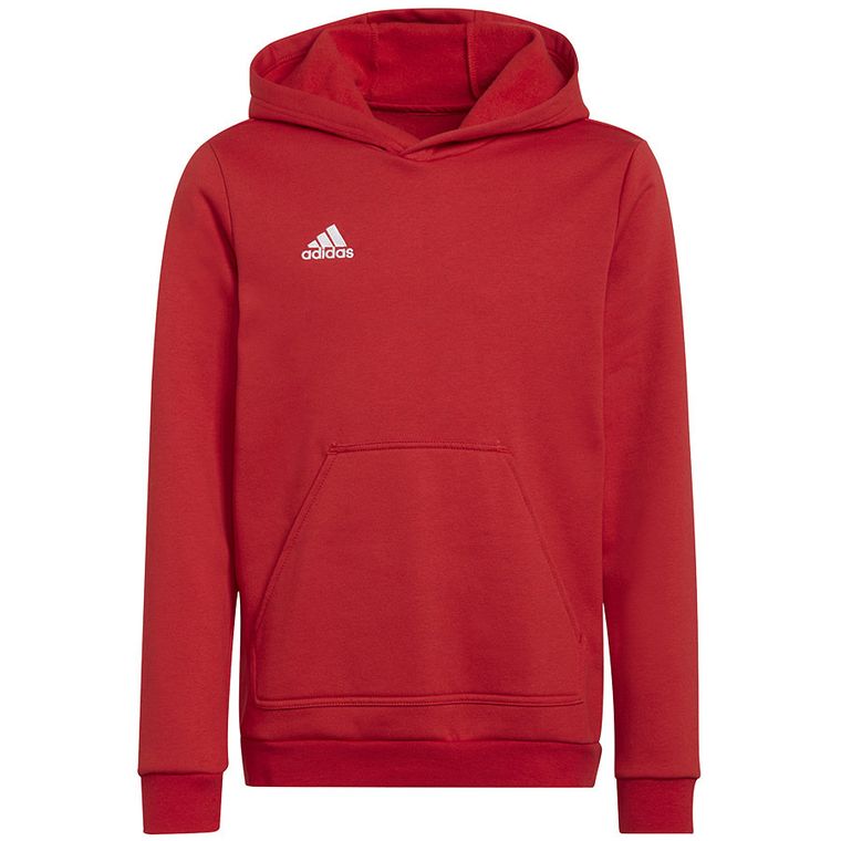 Bluza chłopięca z kapturem, czarna, Adidas Entrada 22