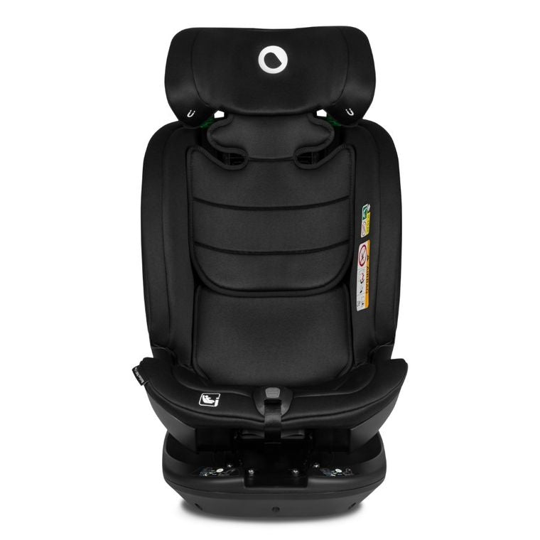 Lionelo, Bastiaan, RWF, I-size, fotelik samochodowy, Black Carbon, 0-36 kg, 40-150 cm