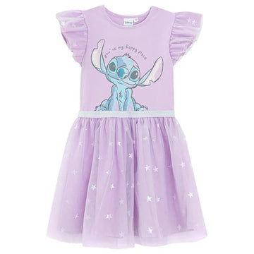 Cool Club, T-shirt dziewczęcy, biały, Lilo i Stitch
