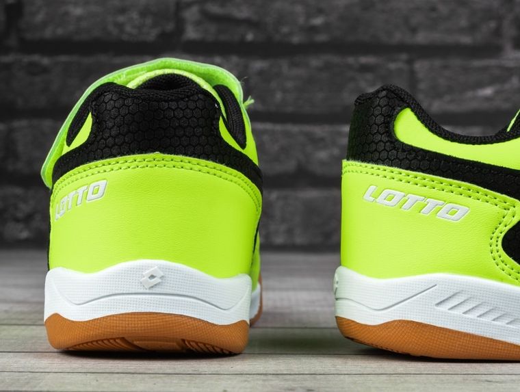 Buty piłkarskie dziecięce, halowe, mix, Lotto Dasher K