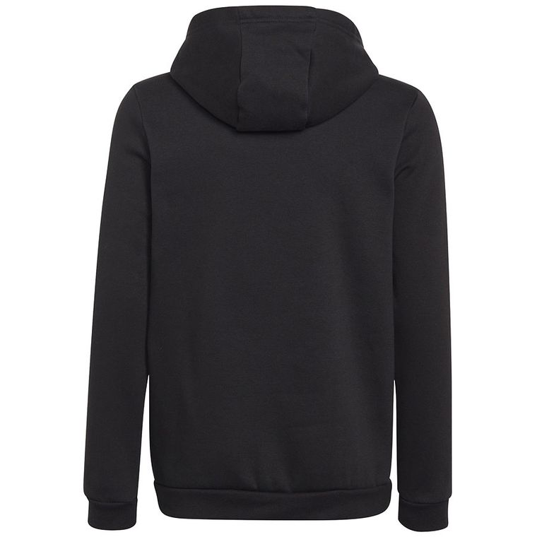 Bluza chłopięca z kapturem, czarna, Adidas Entrada 22