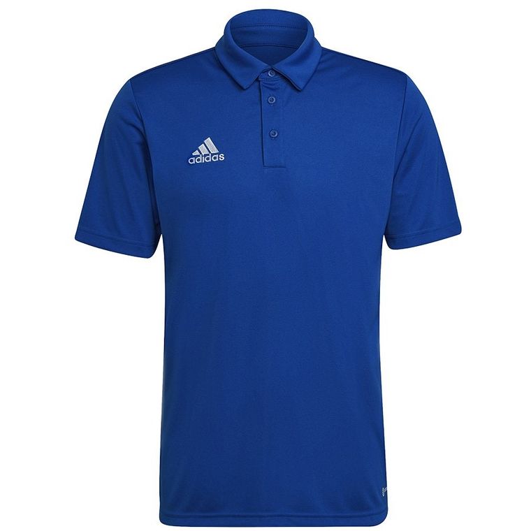 Koszulka polo męska z krótkim rękawem, czarna, Adidas Entrada 22 Polo
