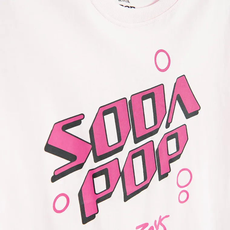 Cool Club, T-shirt dziewczęcy, różowy, K-Pop Demon Hunters