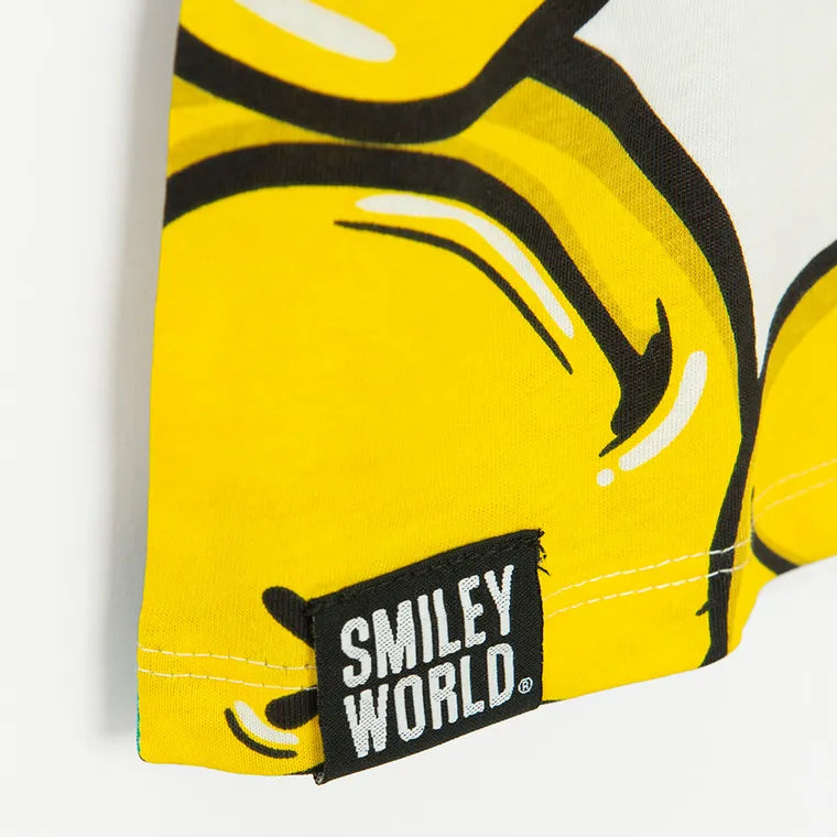 Cool Club, T-shirt chłopięcy, biały, SmileyWorld