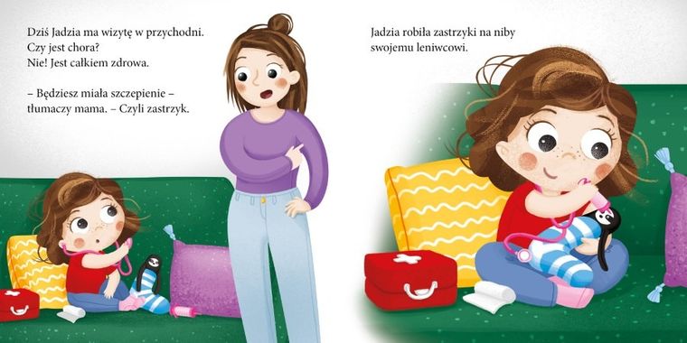 Jadzia Pętelka idzie do dentysty