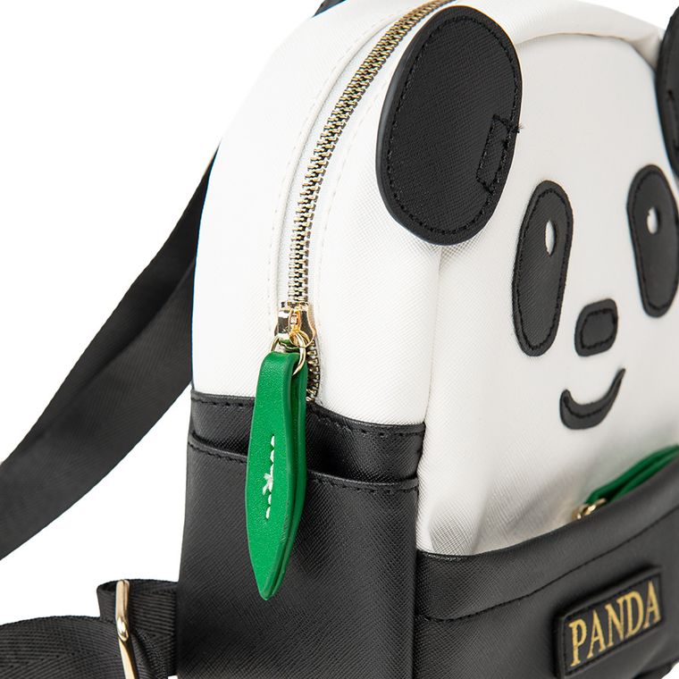 Cool Club, Panda, plecak, biało-czarny