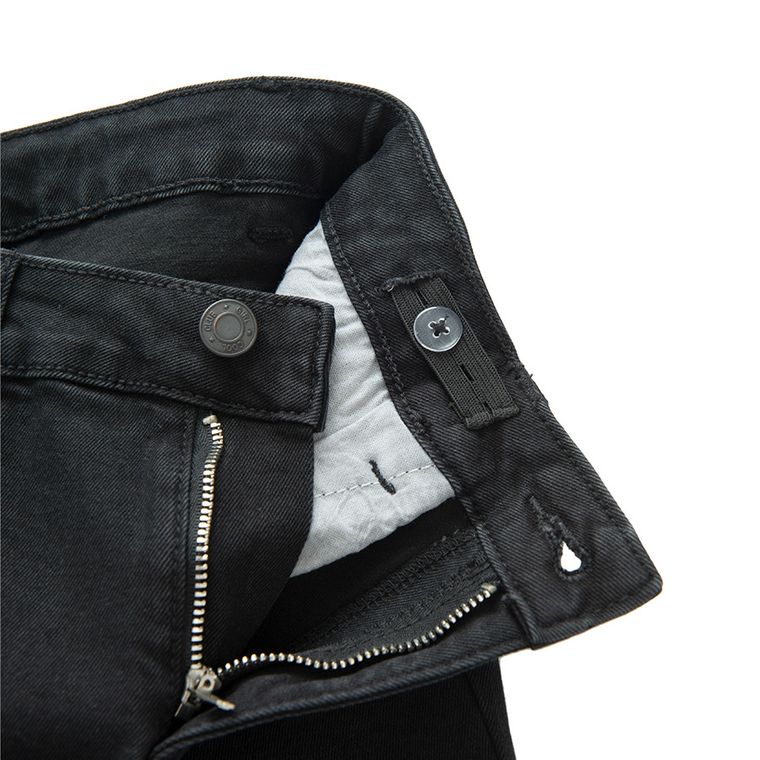 Regulowane spodnie jeansowe flare z przetarciami Cool Club