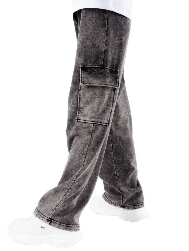 Spodnie dresowe dziewczęce, denim, Tup Tup