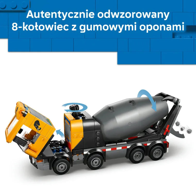 LEGO City, Betoniarka, 60478