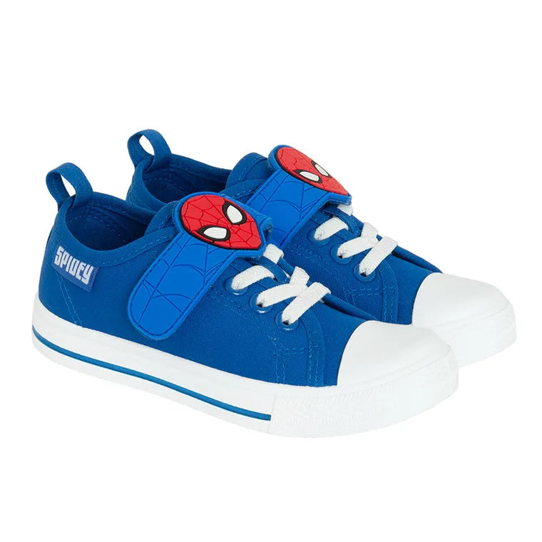 Cool Club, Trampki chłopięce, niebieskie, Spider-Man