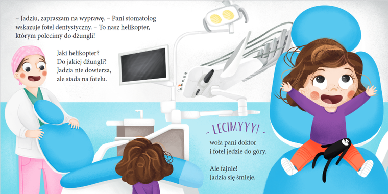 Jadzia Pętelka idzie do dentysty