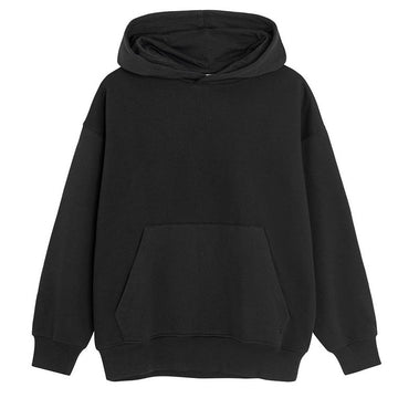 Cool Club, Bluza dziewczęca z kapturem, czarna