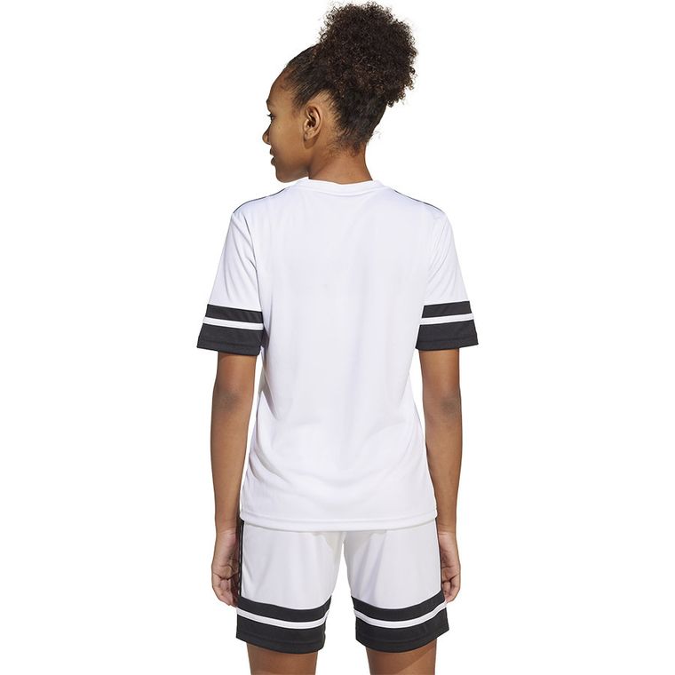 T-shirt dziecięcy, biały, Adidas Squadra