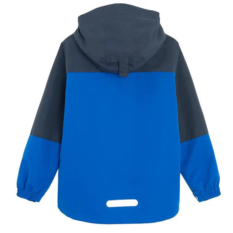 Cool Club, Wodoszczelna kurtka chłopięca z kapturem, 3w1, Kurtka softshell, niebieska