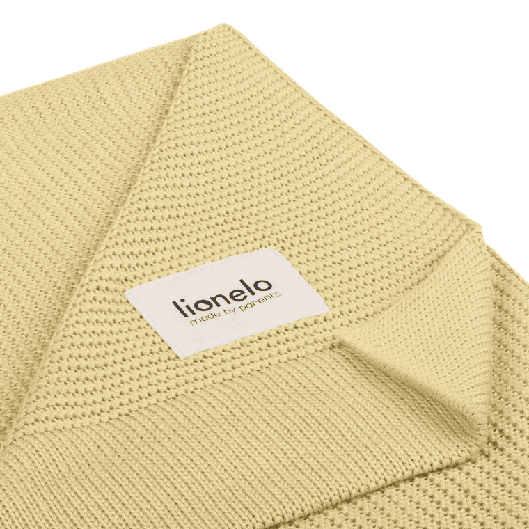 Lionelo, Bamboo Blanket, kocyk bambusowy, Beige Sand, 75x100 cm