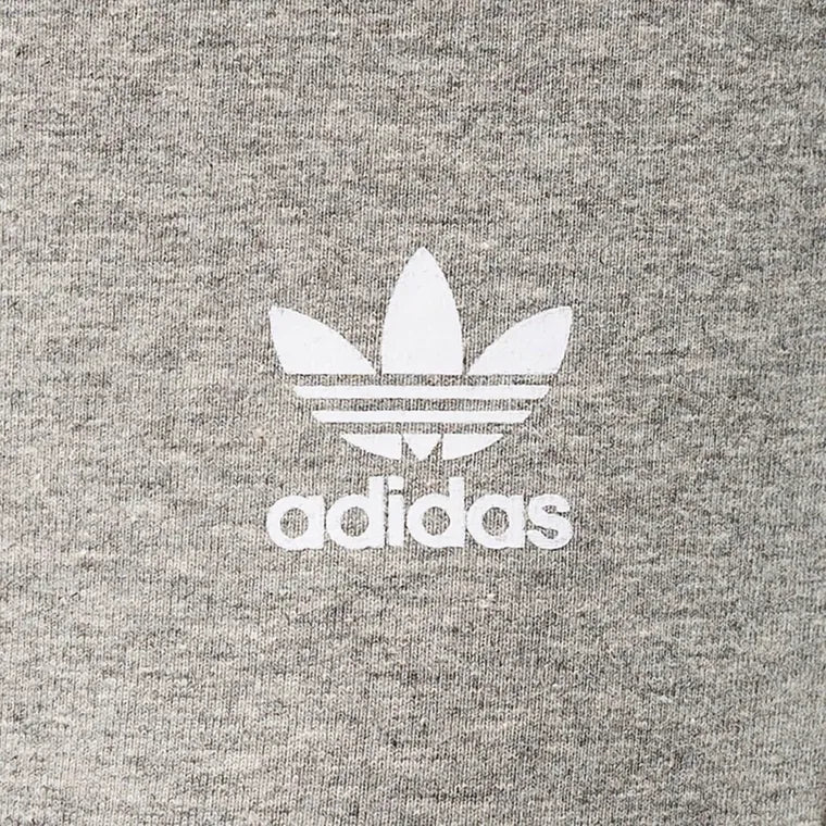 Legginsy dziewczęce, kolarki, szare, Adidas