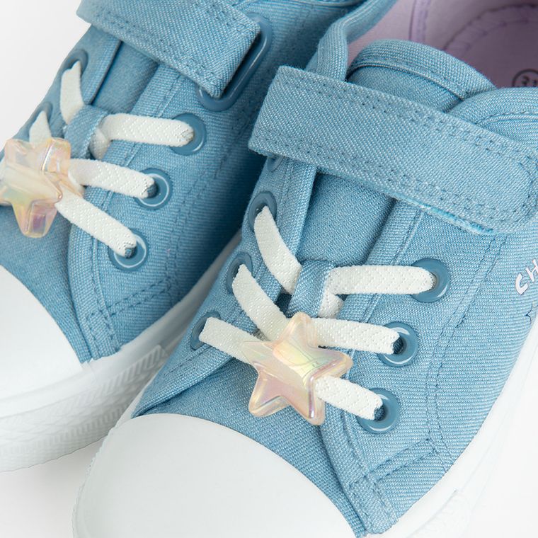 Cool Club, Trampki slip on dziewczęce, czarne, Lilo i Stitch