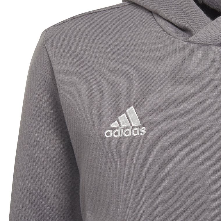 Bluza chłopięca z kapturem, czarna, Adidas Entrada 22
