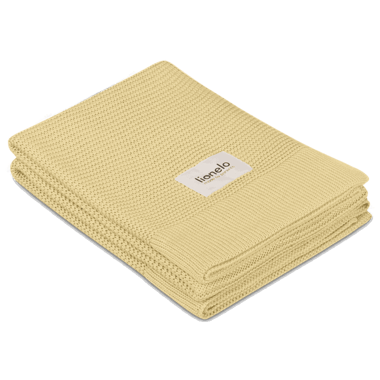 Lionelo, Bamboo Blanket, kocyk bambusowy, Beige Sand, 75x100 cm