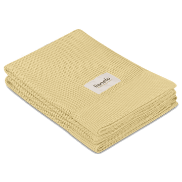 Lionelo, Bamboo Blanket, kocyk bambusowy, Beige Sand, 75x100 cm
