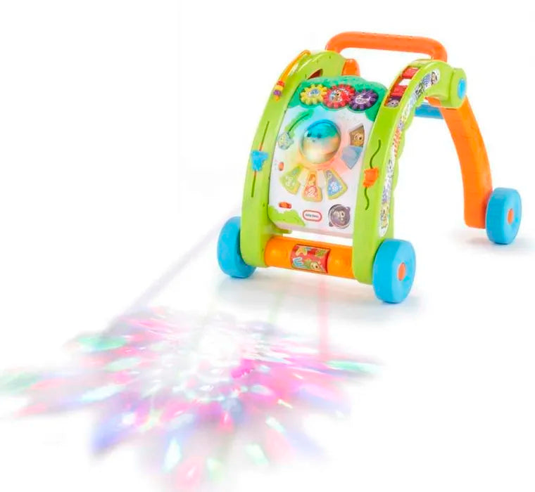 Little Tikes, chodzik i stół aktywności 3w1, zielony