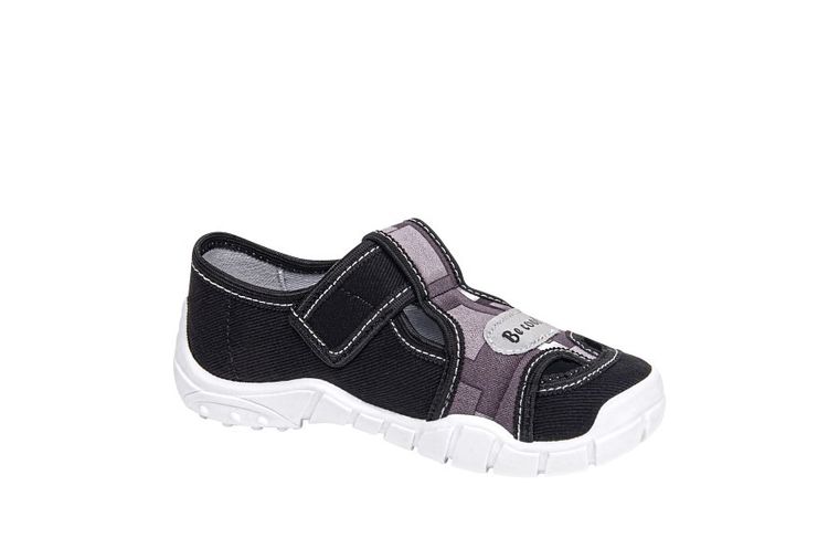Kapcie chłopięce, granatowe, Adaś, Vi-Gga-Mi