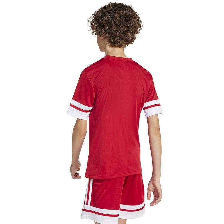 T-shirt dziecięcy, biały, Adidas Squadra