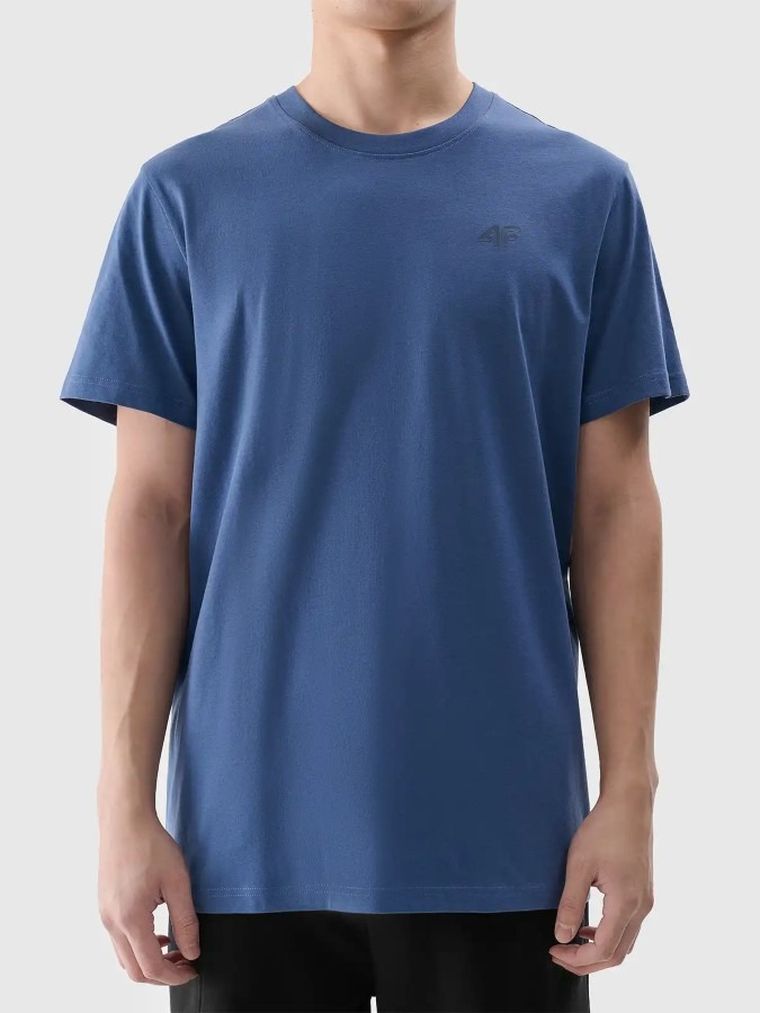 T-shirt męski, biały, 4F