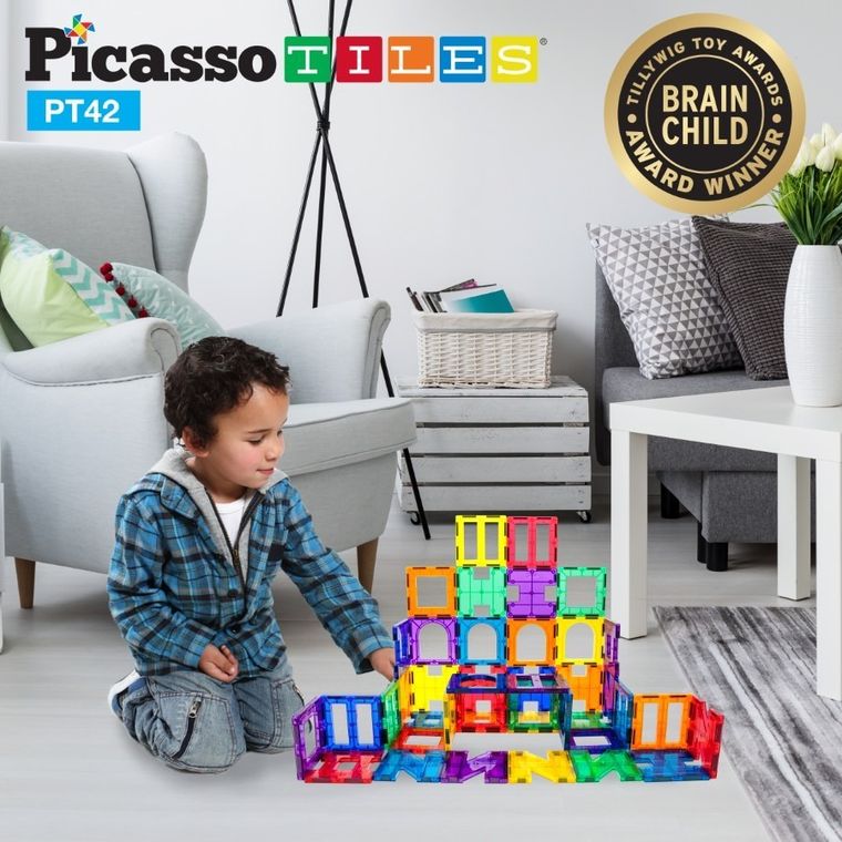 Picasso, Diamenty, klocki magnetyczne, 100 elementów