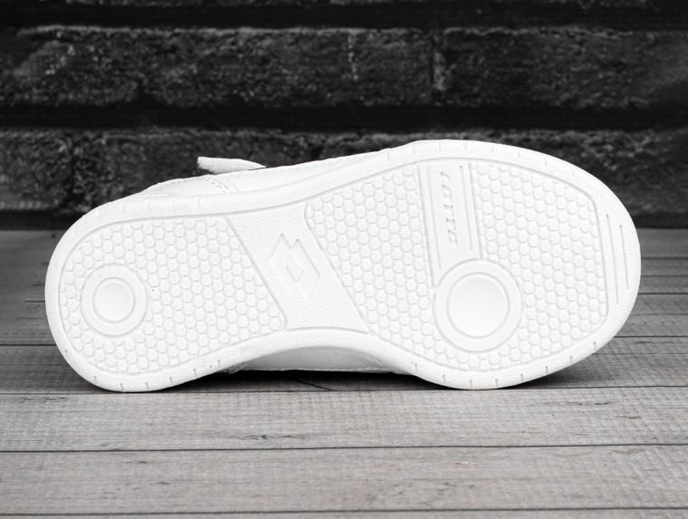 Buty sportowe chłopięce, białe, Lotto