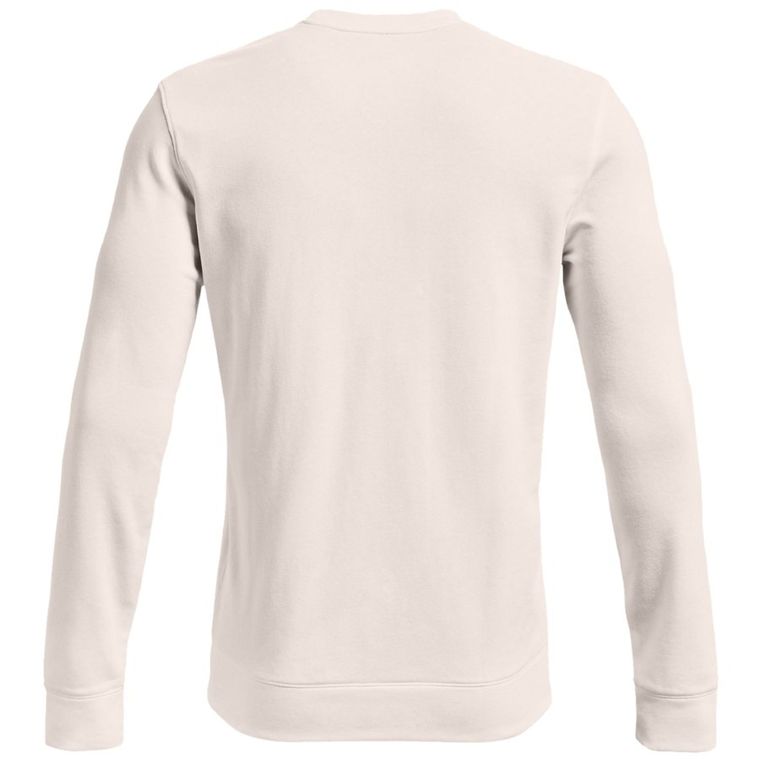 Bluza męska, biała, Under Armour Rival Terry Crew
