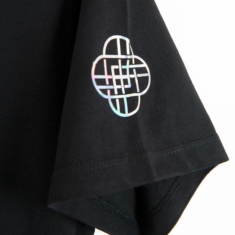 Cool Club, T-shirt dziewczęcy, czarny, K-Pop Demon Hunters