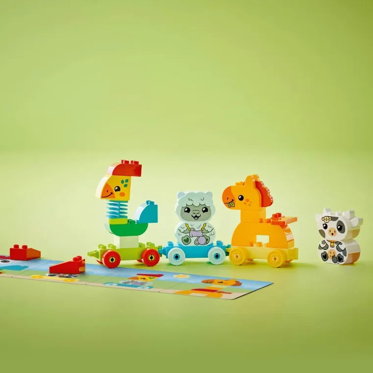 LEGO DUPLO My First, Pociąg ze zwierzątkami, zabawka, 10412