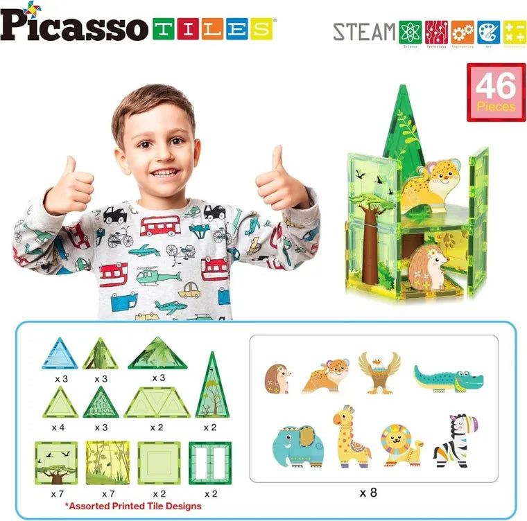 Picasso, Diamenty, klocki magnetyczne, 100 elementów