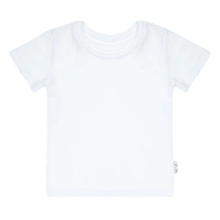 Komplet dziecięcy, T-shirt, Szorty, biało-granatowy, Nicol