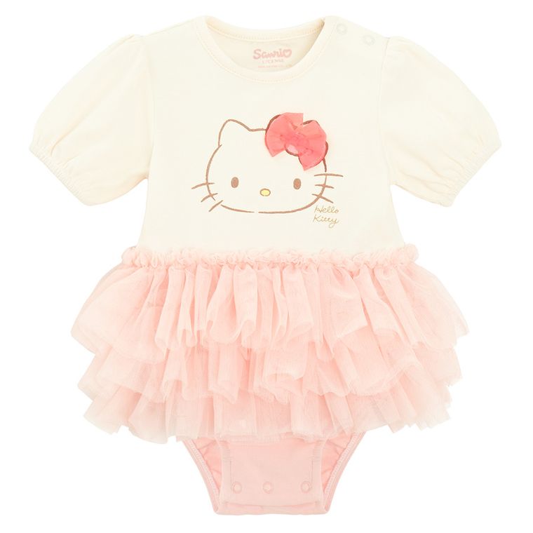 Cool Club, Jegginsy dziewczęce, ecru, Hello Kitty