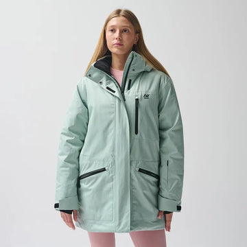 Wodoszczelna kurtka narciarska oversize z kapturem NOWEAR