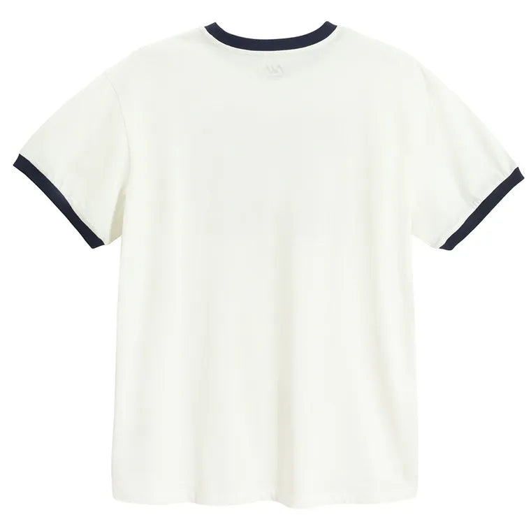 Bawełniany t-shirt z nadrukiem oversize NOWEAR