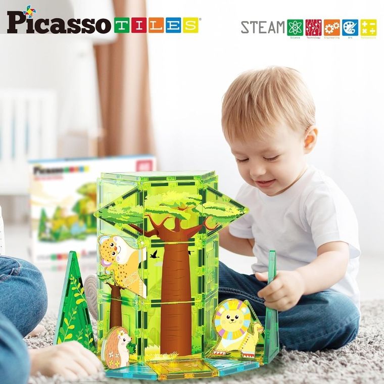 Picasso, Diamenty, klocki magnetyczne, 100 elementów