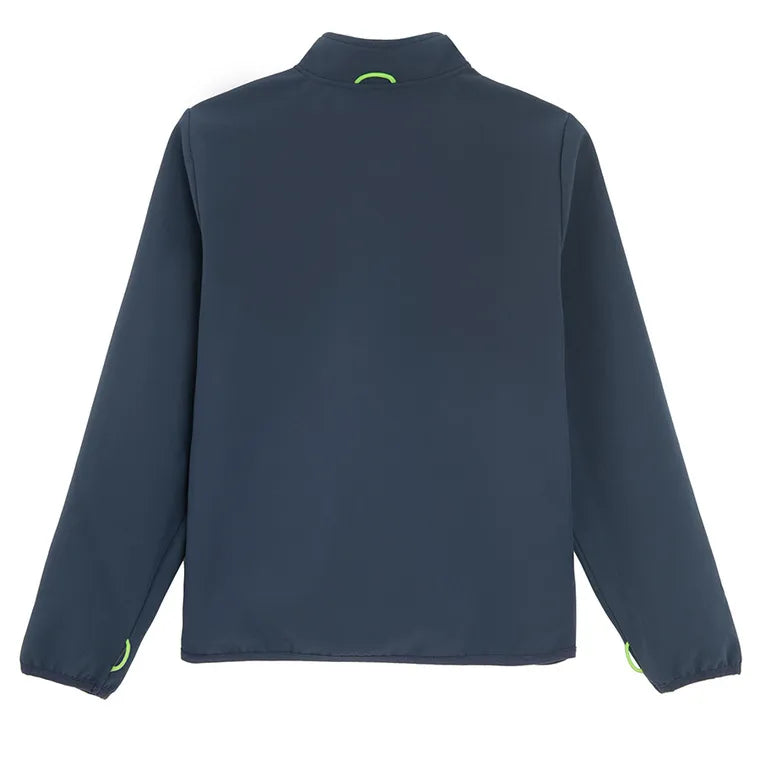Cool Club, Wodoszczelna kurtka chłopięca z kapturem, 3w1, Kurtka softshell, niebieska