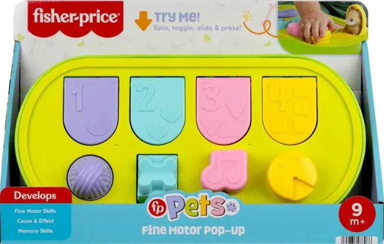 Fisher-Price, Pets, Wyskakujące zwierzątka, zabawka zręcznościowa