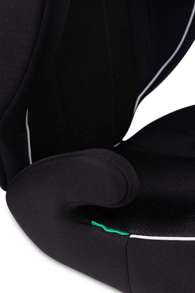 Caretero, Breezy, fotelik samochodowy 2w1, podstawka, black, 100-150 cm