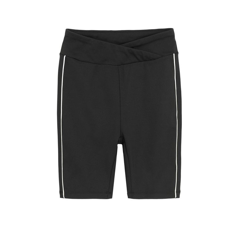 Cool Club, Komplet dziewczęcy, T-shirt bez rękawów, Legginsy kolarki, czarny
