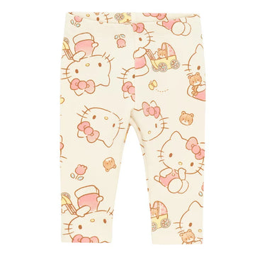 Cool Club, Jegginsy dziewczęce, ecru, Hello Kitty